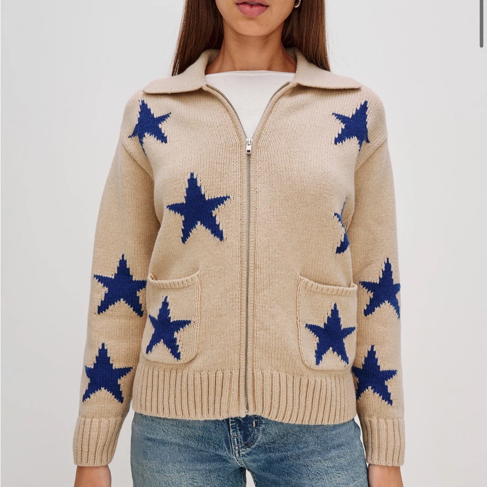NWOT - Rails Beige Knit Cardigan